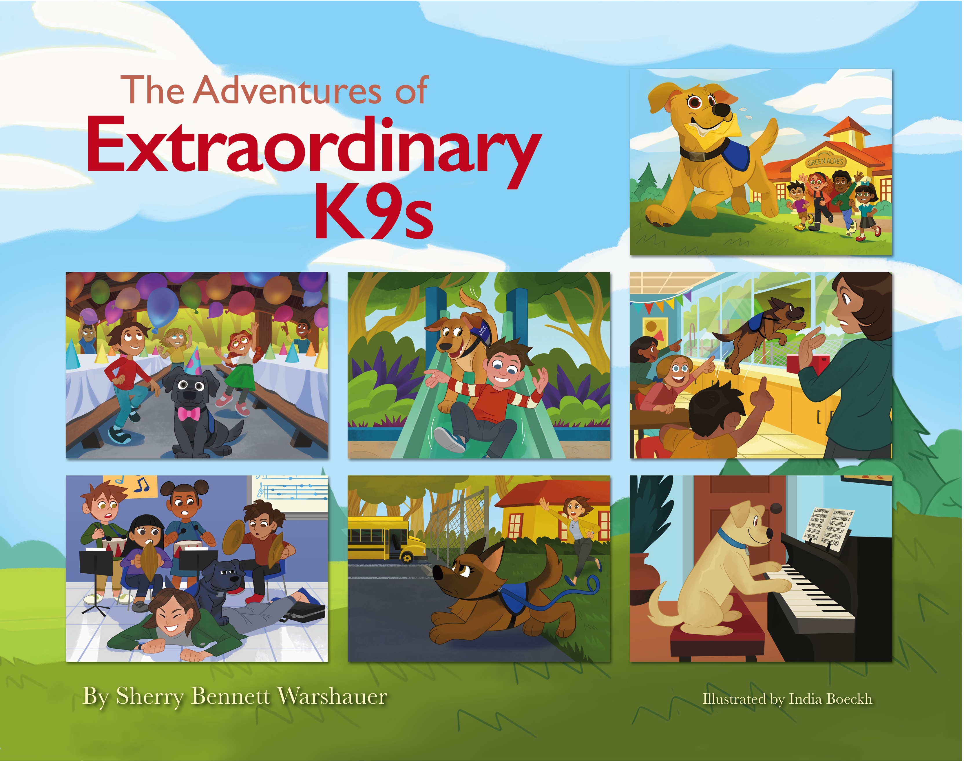 Cover of The Adventures of Extraordinary K9s